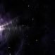 Black hole over star field in outer space, abstract space wallpaper with copy space. Elements of this image furnished by NASA.